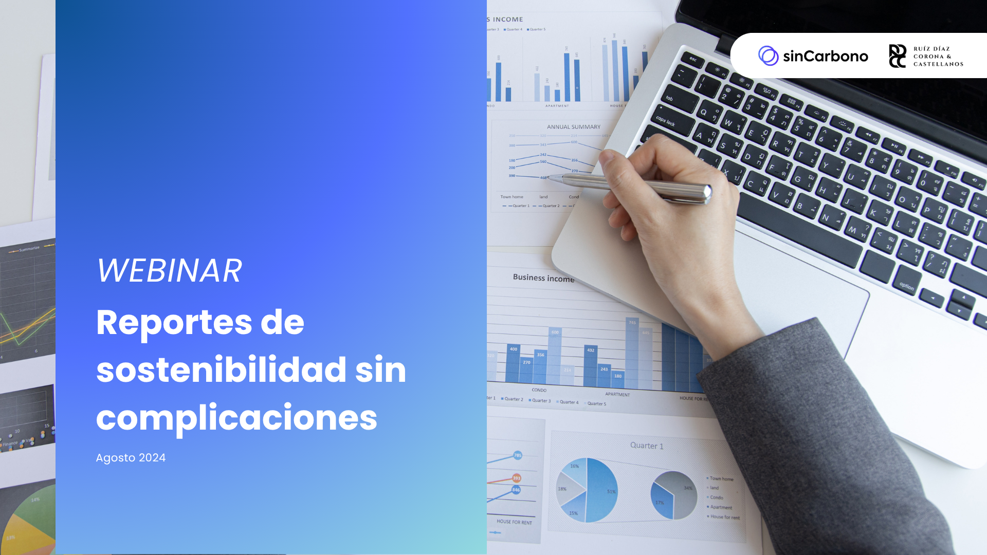 Webinar Reportes de sostenibilidad sin complicaciones